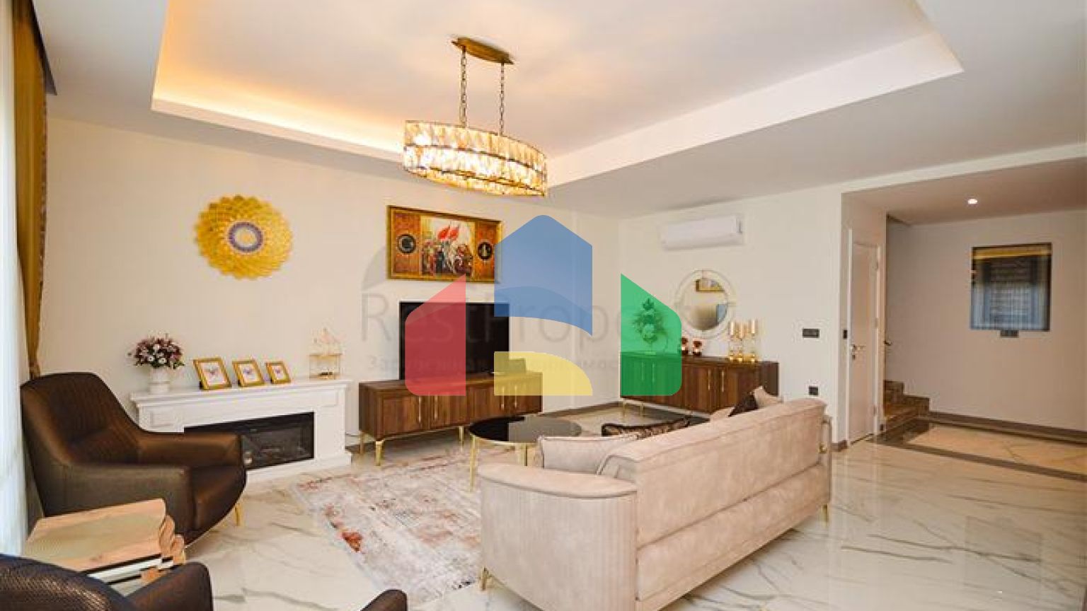 Вілла 5 + 1 в районі Каргиджак