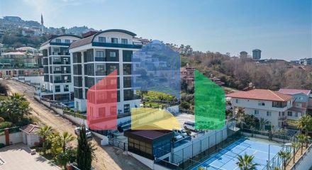 Furnished two-bedroom apartment in Kargicak district