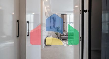 Furnished two-bedroom apartment in Kargicak district