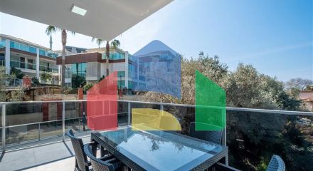 Furnished two-bedroom apartment in Kargicak district
