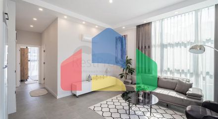 Меблированная трехкомнатная квартира в районе Каргыджак