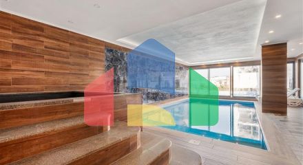 Меблированная трехкомнатная квартира в районе Каргыджак