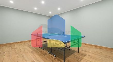 Меблированная трехкомнатная квартира в районе Каргыджак