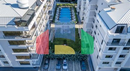 Квартира 2+1 в 50 м от моря в районе Каргыджак