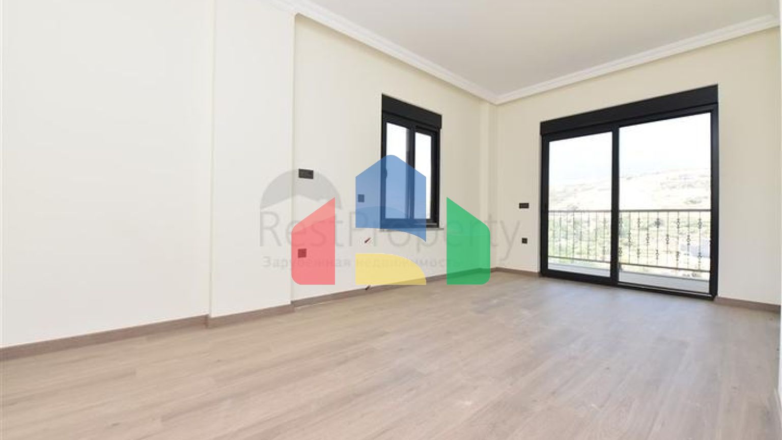 Вилла 3+1 в озелененном районе Каргыджак