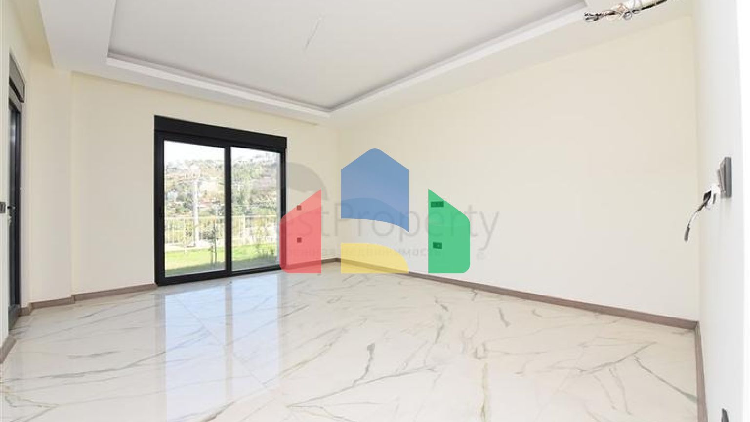 Вилла 3+1 в озелененном районе Каргыджак