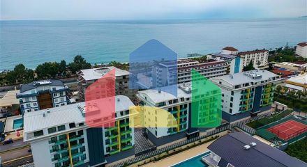 Квартира 4+1 в районе Каргыджак 200 м до моря