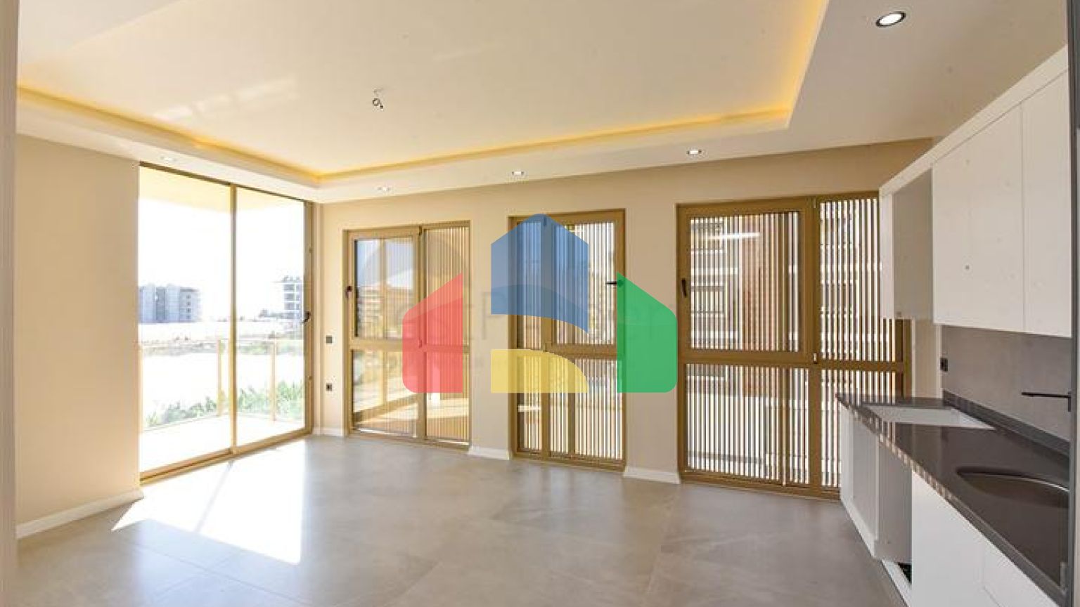 Квартира 1+1 в зеленом районе Каргыджак