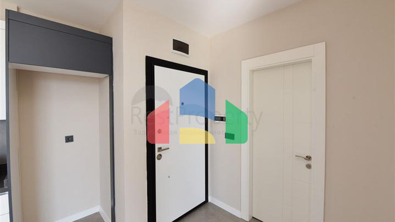 Квартира 1+1 в зеленом районе Каргыджак