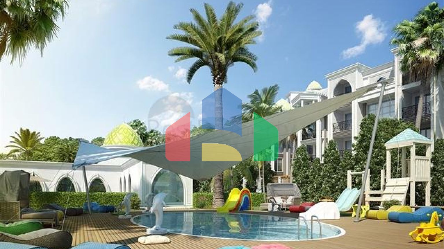 Халяль резиденція на березі Середземного моря