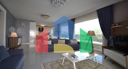 Мебльована вілла плануванням 3 + 1 в районі Каргиджак