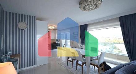 Мебльована вілла плануванням 3 + 1 в районі Каргиджак