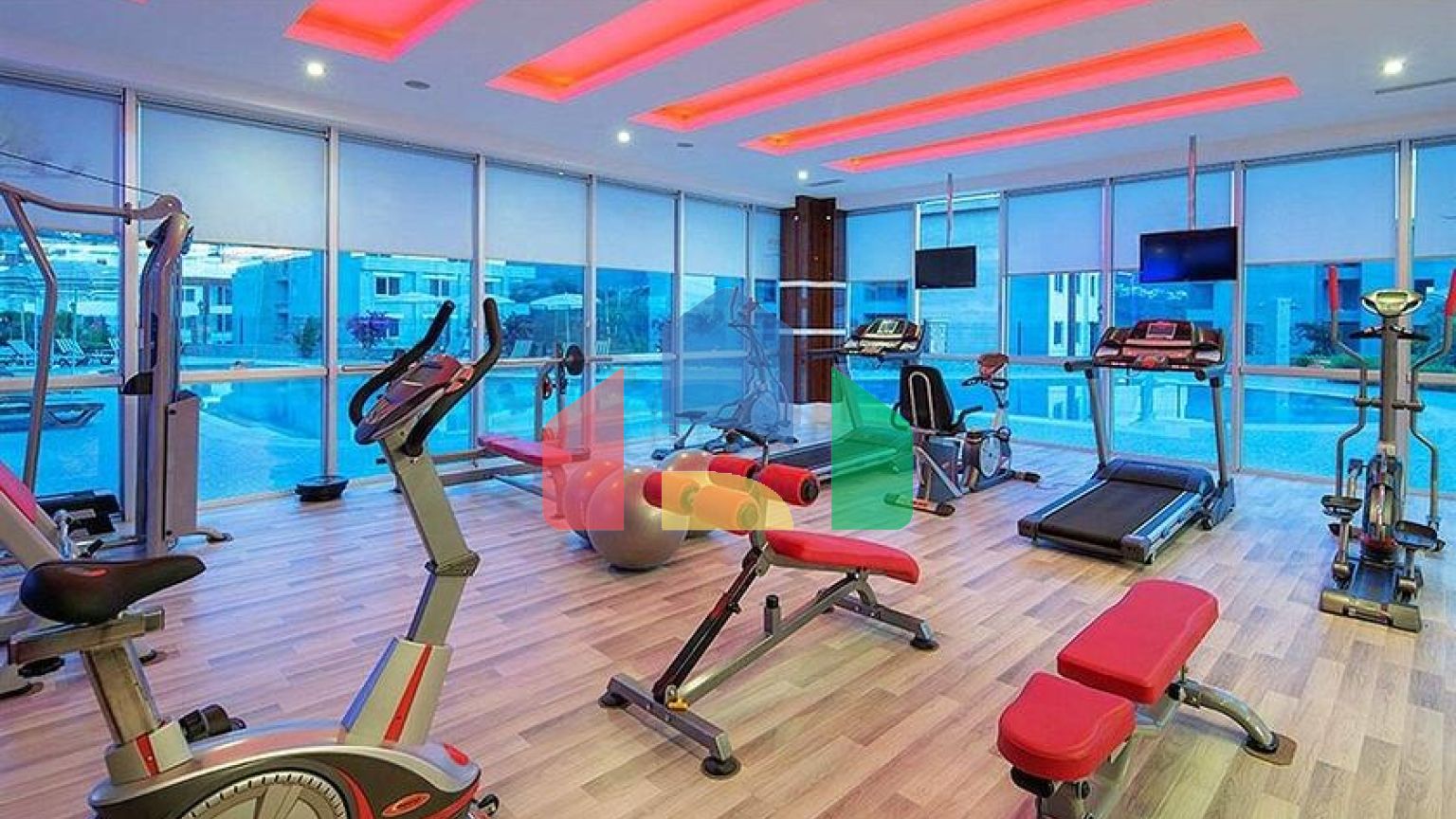 Мебльована вілла плануванням 3 + 1 в районі Каргиджак