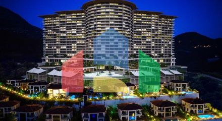 Квартира 1+1 в комплексе отельной концепции.