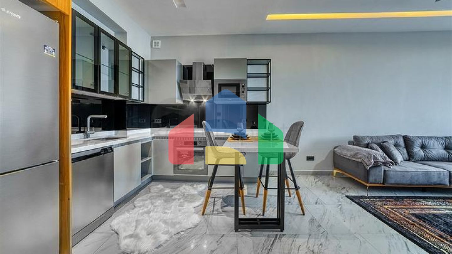 Квартира на первой береговой линии в комплексе премиум класса