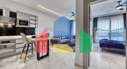 Квартира на первой береговой линии в комплексе премиум класса