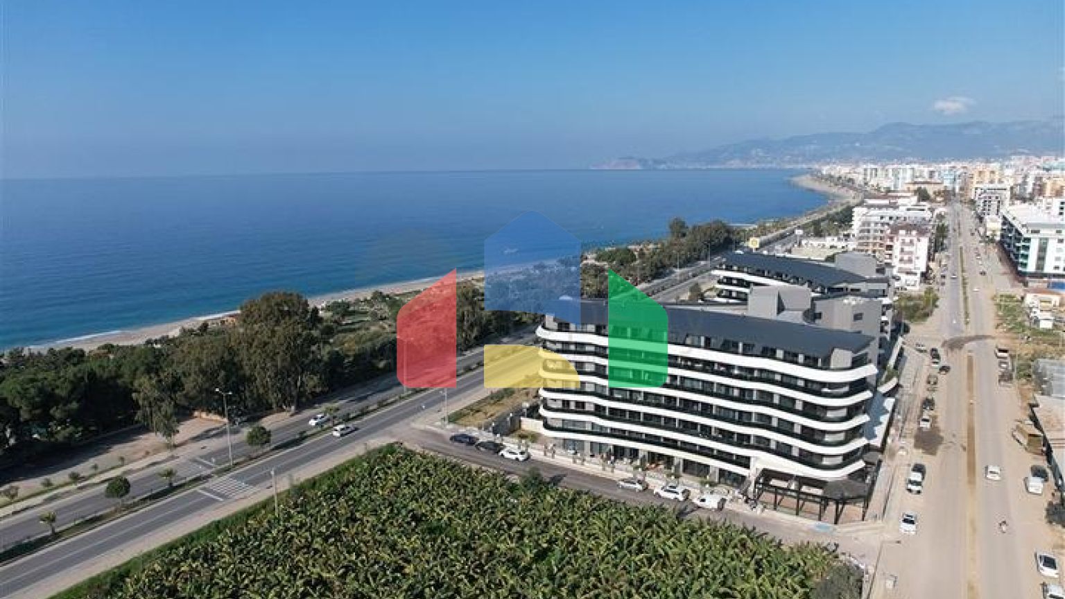 Квартира на первой береговой линии в комплексе премиум класса