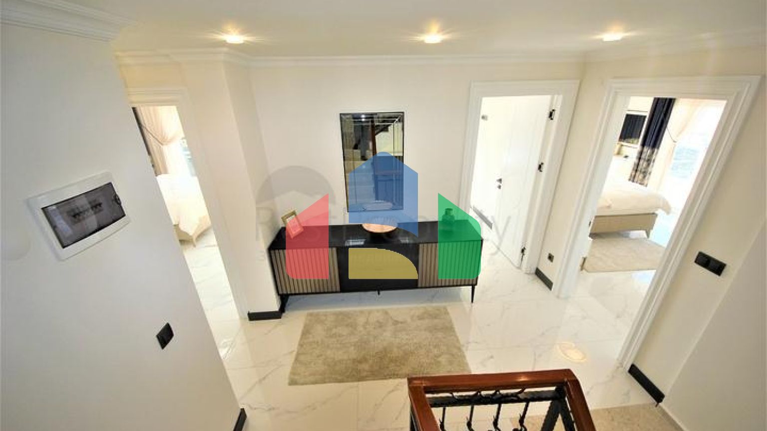 Уютная вилла с панорамным видом в районе Каргыджак