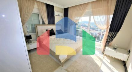 Уютная вилла с панорамным видом в районе Каргыджак