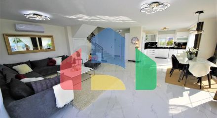 Уютная вилла с панорамным видом в районе Каргыджак