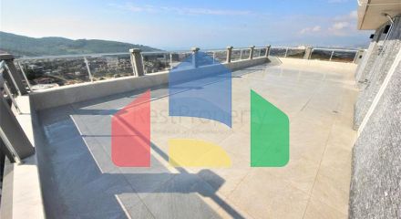 Уютная вилла с панорамным видом в районе Каргыджак