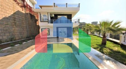 Уютная вилла с панорамным видом в районе Каргыджак