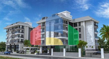 Apartment in a new investment project in Kargicak district