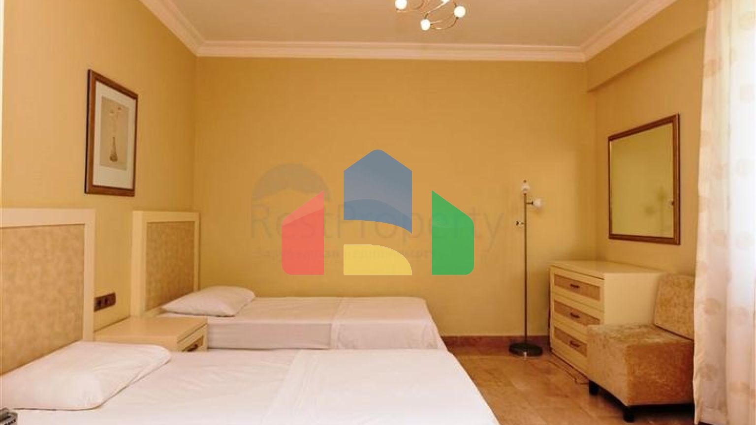 Квартира 2+1 в комплексе отельного типа в Каргыджаке