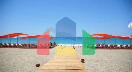 Квартира 2+1 в комплексе отельного типа в Каргыджаке