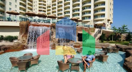 Квартира 2+1 в комплексе отельного типа в Каргыджаке