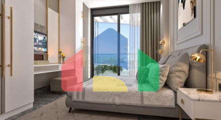 Трикімнатна квартира в споруджуваному житловому комплексі в елітному районі Каргиджак Трикімнатна квартира в споруджуваному житловому комплексі в елітному районі Каргиджак