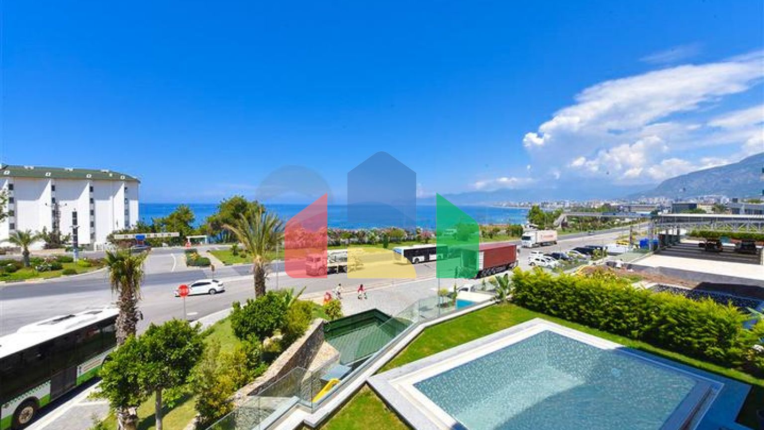 Виллы премиального сегмента на первой береговой линии в Каргыджаке