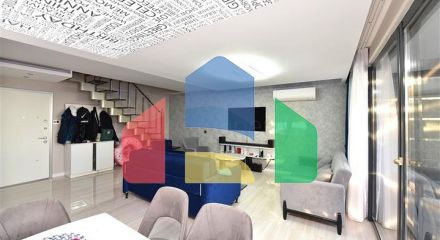 Пентхаус 2+1 с потрясающим видом в районе Каргыджак