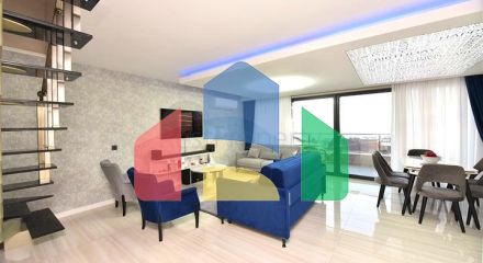 Пентхаус 2+1 с потрясающим видом в районе Каргыджак