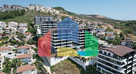 Пентхаус 2+1 с потрясающим видом в районе Каргыджак