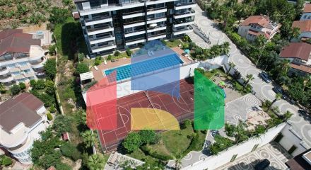 Пентхаус 2+1 с потрясающим видом в районе Каргыджак