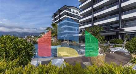 Пентхаус 2+1 с потрясающим видом в районе Каргыджак