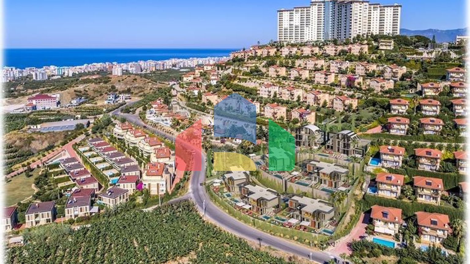 Новый проект вилл в районе Каргыджак