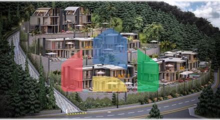 Новый проект вилл в районе Каргыджак