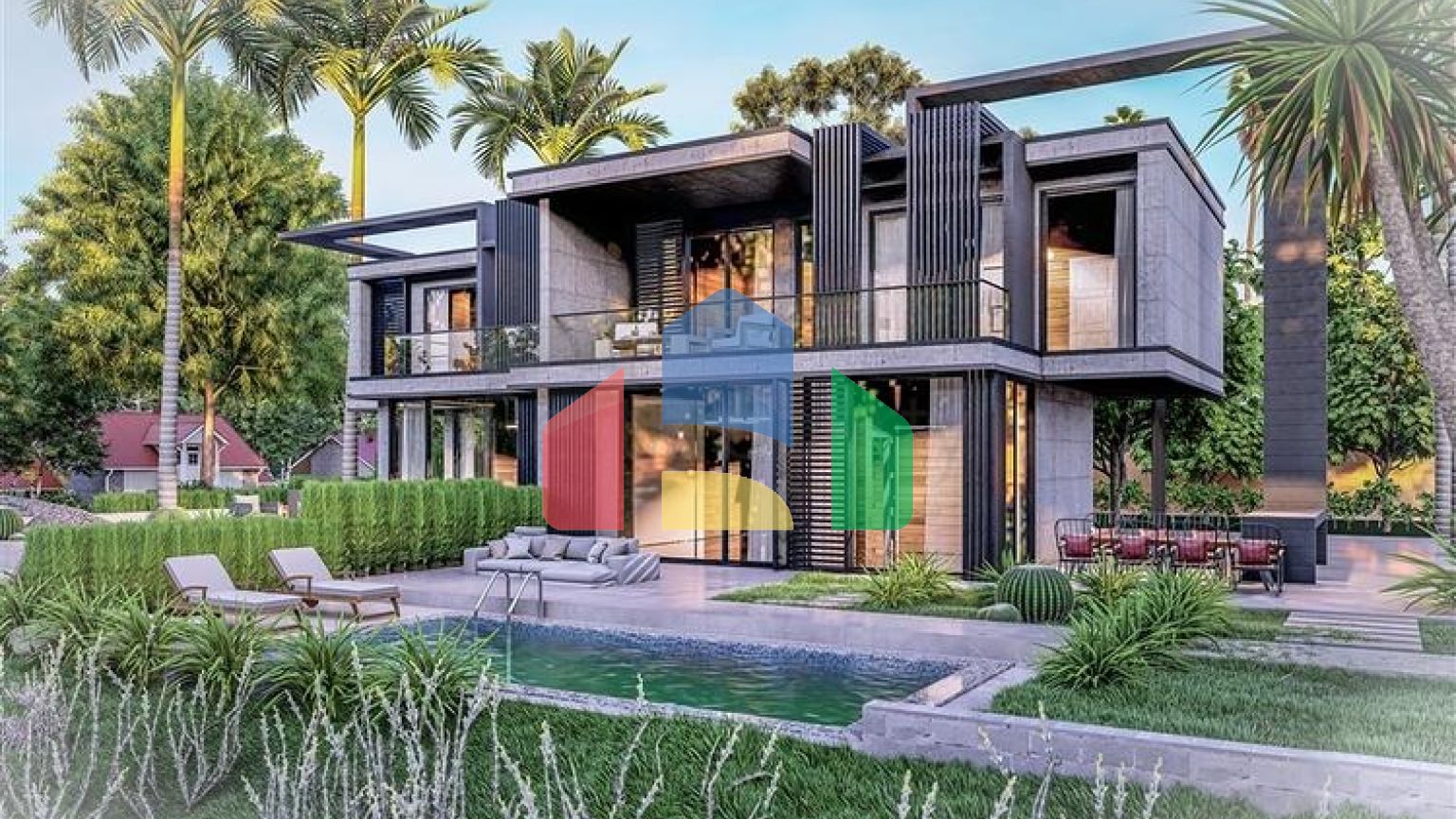 Новый проект вилл в районе Каргыджак