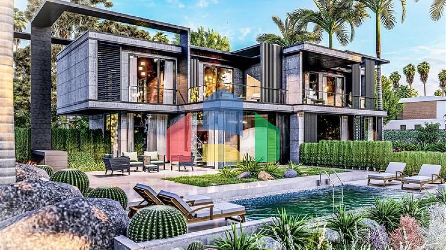 Новый проект вилл в районе Каргыджак