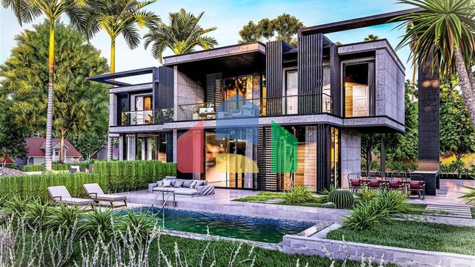 Новый проект вилл в районе Каргыджак