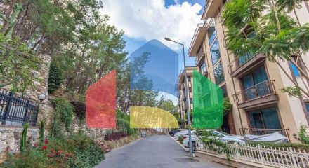 Spacious furnished apartment with sea view in a picturesque area by the sea