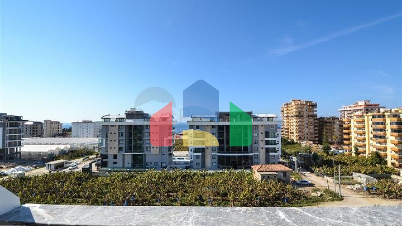 Пентхаус 3+1 в жилом комплексе с инфраструктурой в районе Каргыджак