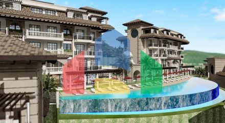 New investment project with sea view in Kargicak district