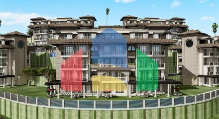 New investment project with sea view in Kargicak district