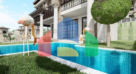 New investment project with sea view in Kargicak district