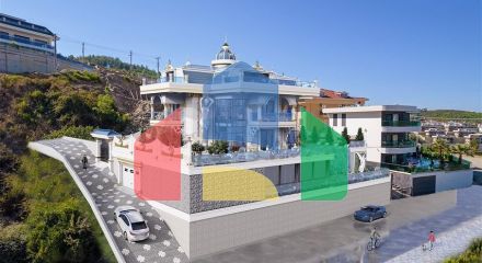 Роскошная вилла 5+1 в районе Каргыджак Роскошная вилла 5+1 в районе Каргыджак