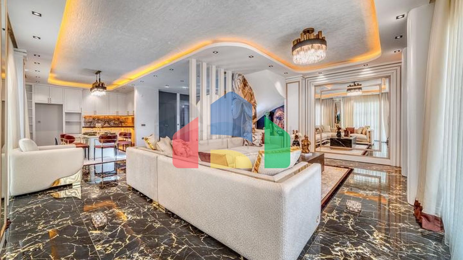 Вілла в новому комплексі в Каргиджаку