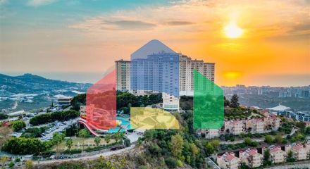 Квартира 2 + 1 в будинку з готельною інфраструктурою в районі Каргиджак